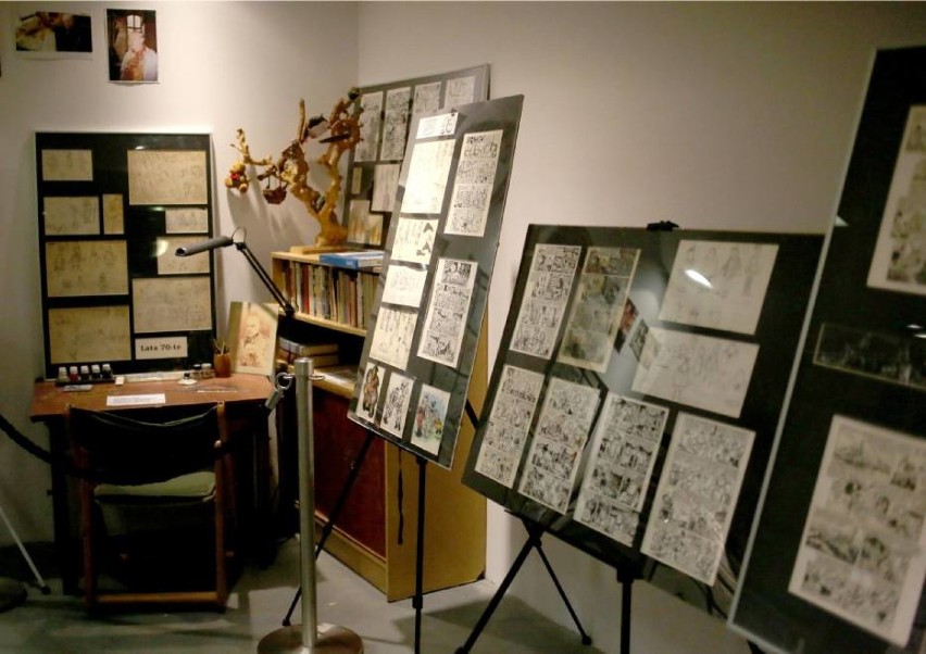 Wystawa czasowa „Kajko i Kokosz – komiksowa archeologia”, która gościła w Grodzisku w Sopocie
