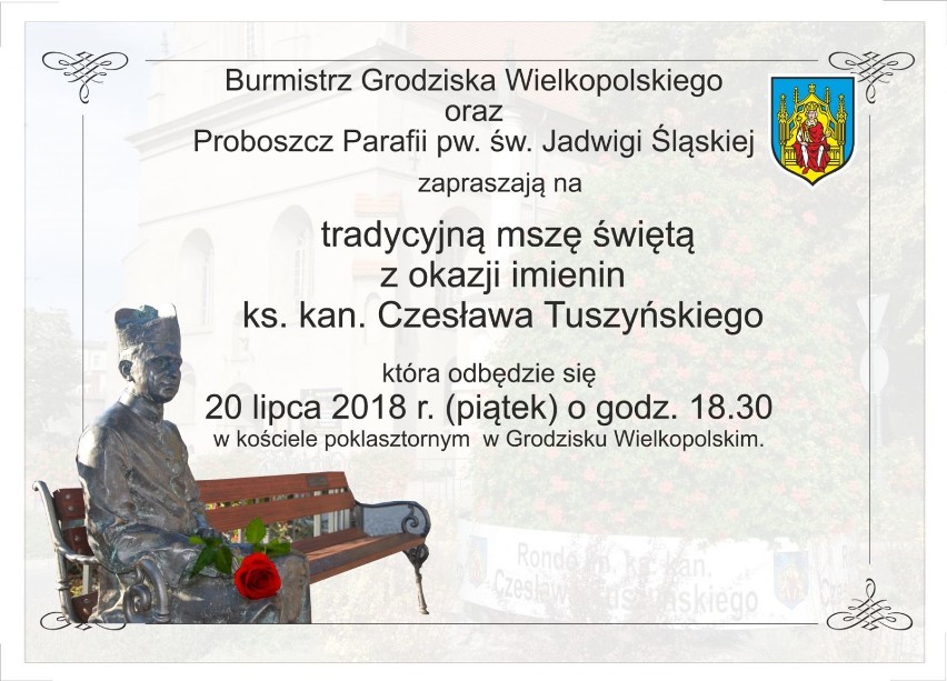 Grodzisk: obchody imienin ks. kan. Czesława Tuszyńskiego już w najbliższy piątek