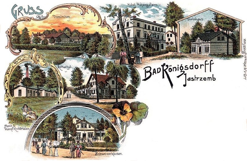 Historia Jastrzębia: miasto na pocztówkach