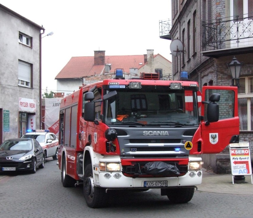 Oświęcim: Interwencja strażaków w kamienicy przy ulicy Mickiewicza