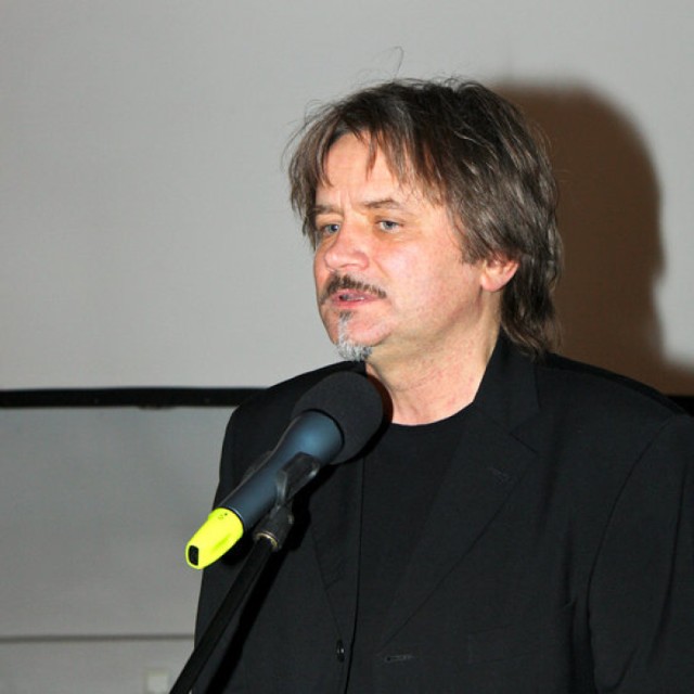 Michał Juszczakiewicz - reżyser i producent filmu &#8222;Tajemnica kodu Kopernika&quot;.