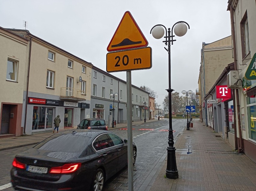 Próg zwalniający na ulicy Kaliskiej w Wieluniu nie spełnia oczekiwań 