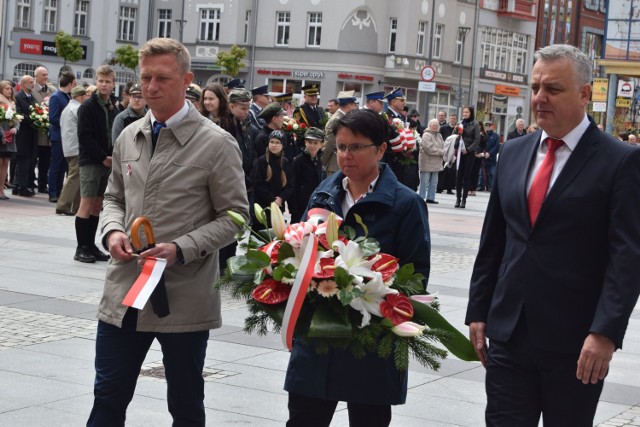 Uroczystości na placu Wolności