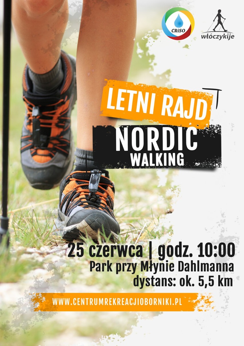 Podczas Dni Obornik odbędzie się Letni Rajd Nordic Walking w Obornikach. Ruszyły zapisy