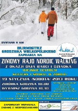 Grodzisk. Rajd nordic walking z okazji Dnia Babci i Dziadka