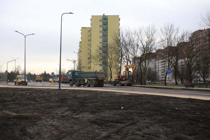 Rondo na Ostrogórskiej w Sosnowcu