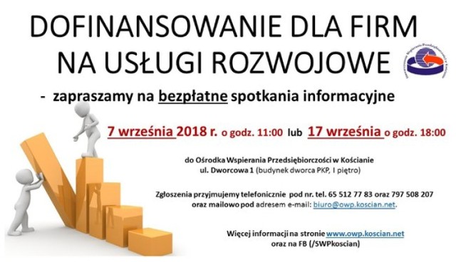 Bezpłatne spotkanie dla przedsiębiorców w OWP w Kościanie