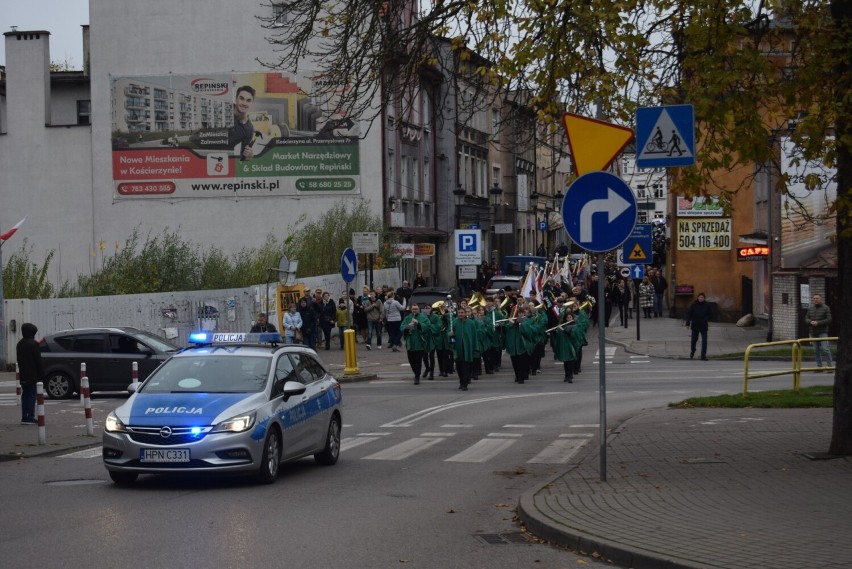 11 listopada 2022 roku w Kościerzynie. Obchody Narodowego Święta Niepodległości ZDJĘCIA