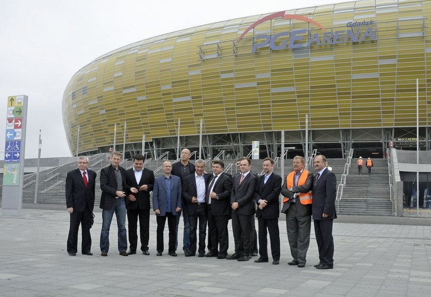 PGE Arena: Posłowie wizytowali stadion i Gdańsk