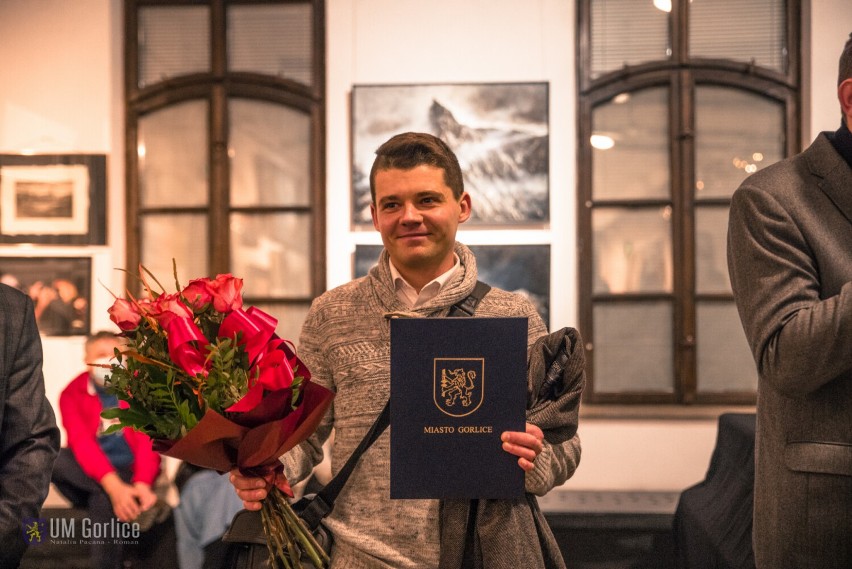 Daniel Szczerba został laureatem nagrody Burmistrza Gorlic...
