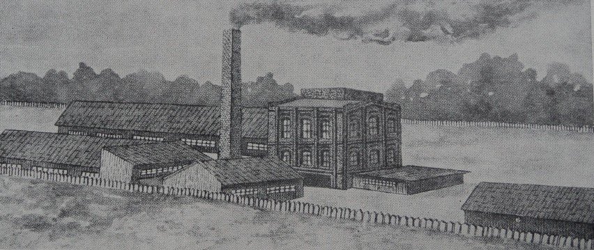 Widok zakładu z roku 1839