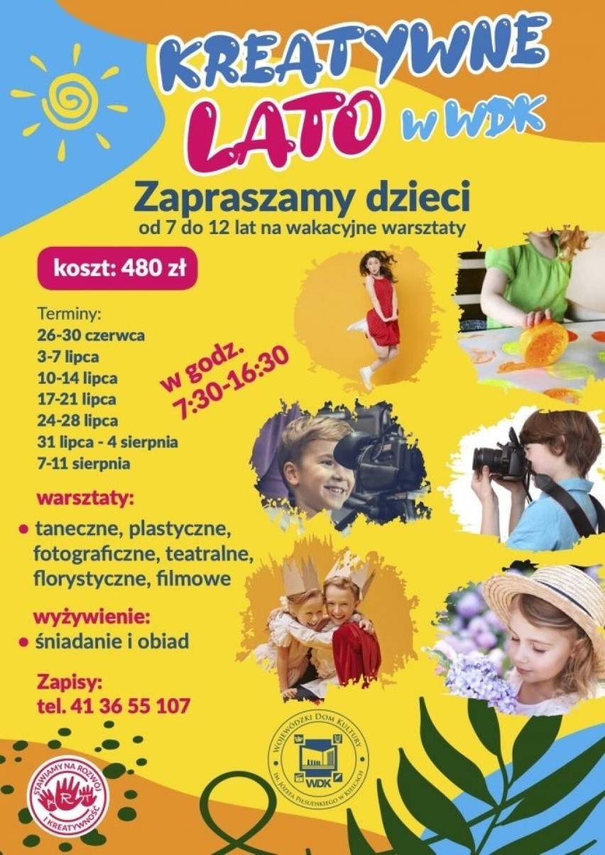 Wojewódzki Dom Kultury w Kielcach organizuje od 26 czerwca...