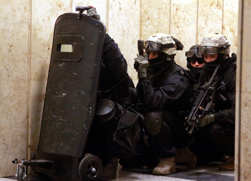 Policyjne ćwiczenia na Katolickim Uniwersytecie Lubelskim