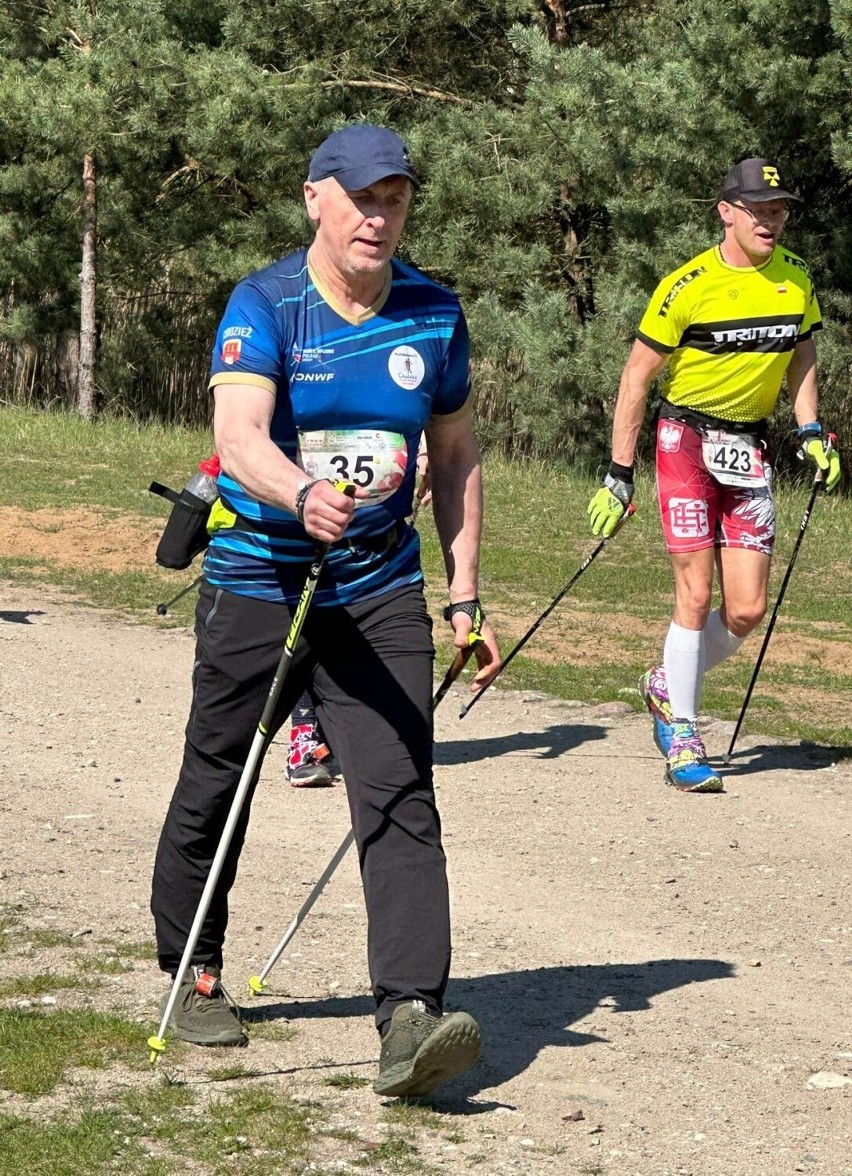 Zawodnicy Kijomaniaków Chodzież w Polskiej Lidze Nordic Walking 