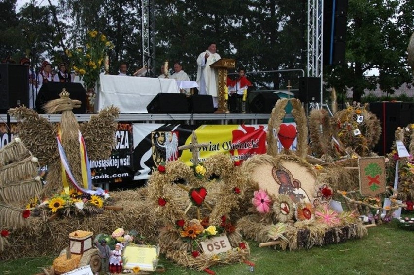 Dożynki w Międzyborzu w sierpniu 2012 r.