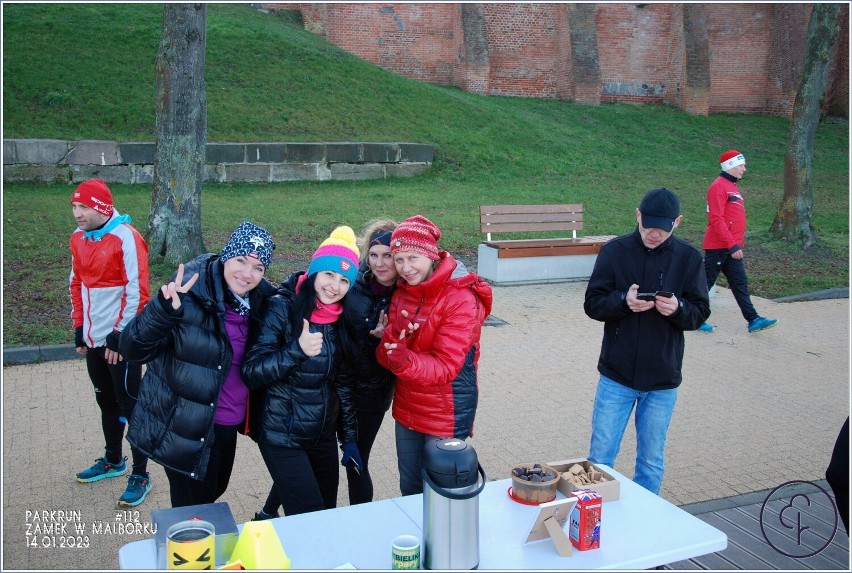 Parkrun Zamek w Malborku bardzo międzynarodowy. Dopisali goście z Wysp Brytyjskich