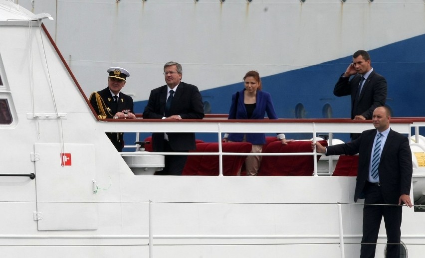 Prezydent RP Bronisław Komorowski odzwiedził marynarzy w dniu Święta Marynarki Wojennej [ZDJĘCIA]