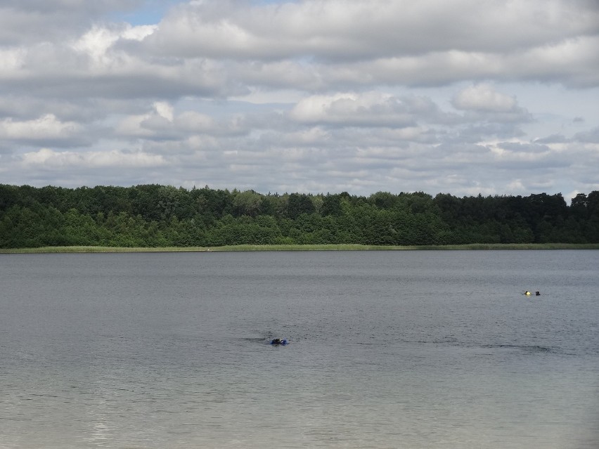 Tak, tak. To plaża na ośrodku ,,Archimedes'' na Głębokim.