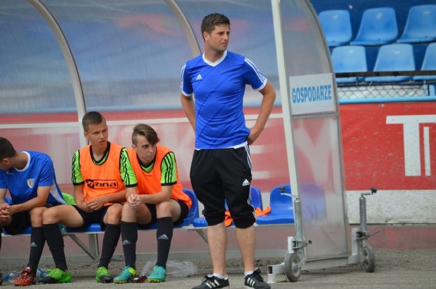 Piotr Hajduk, obecnie jest trenerem juniorów młodszych...