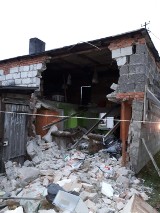 Tragiczna śmierć w Łebczu (listopad 2018): wybuch butli gazowej i pożar w gminie Puck. Na miejscu zmarł 70-letni mężczyzna