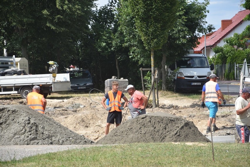 Trwa budowa nowego parkingu w Grodzisku Wielkopolskim 