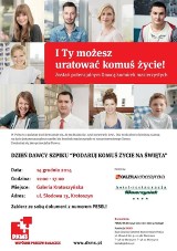 Galeria Krotoszyńska - Dzień dawcy szpiku. Podaruj komuś życie na święta