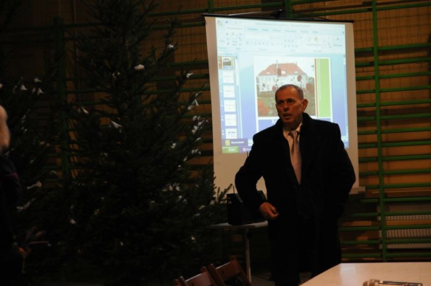 Spotkanie w sprawie likwidacji ZSR Grzybno 31.12.2014