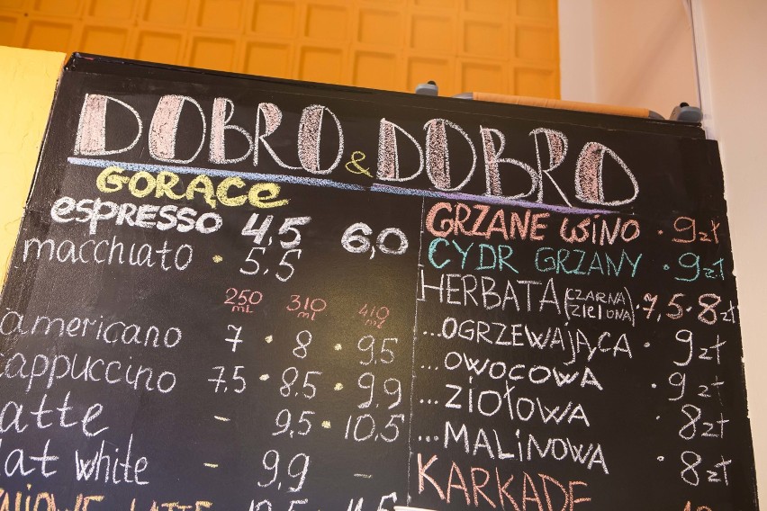 Dobro&Dobro Espresso Bar - w najmniejszej polskiej kawiarni...