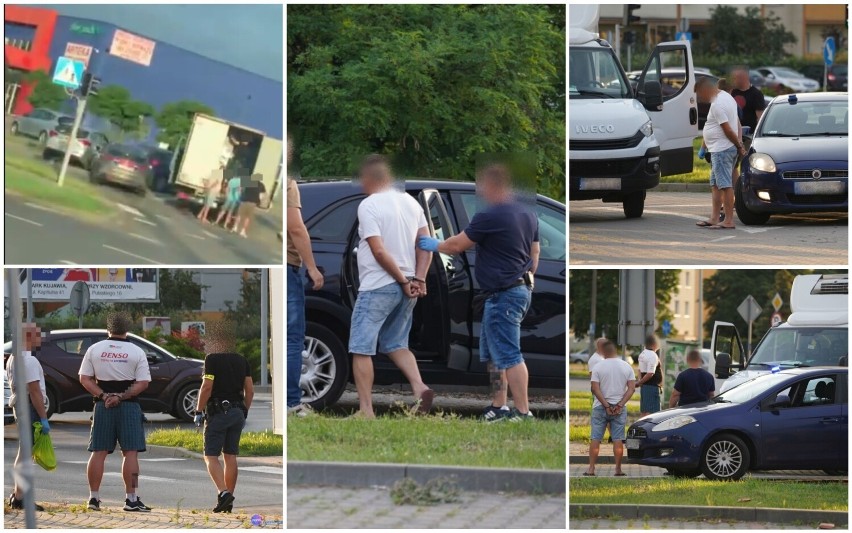 Akcja policji na Kruszyńskiej we Włocławku