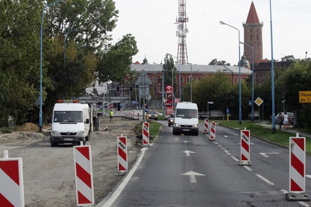 Przebudowa ulicy Leszczyńskiej w Legnicy.