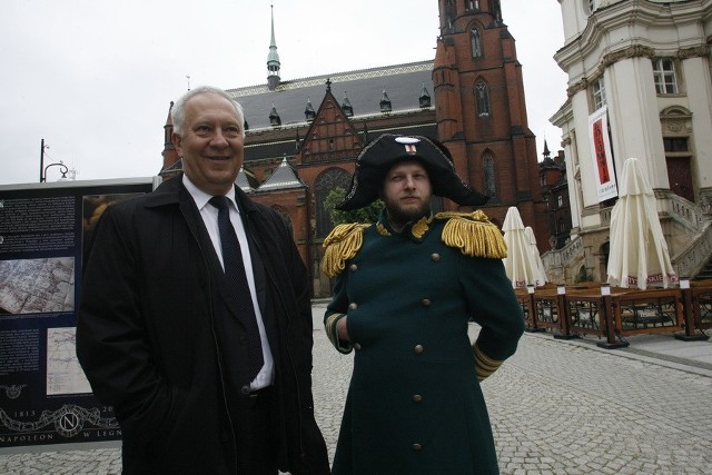 Napoleon i Prezydent miasta Tadeusz Krzakowski