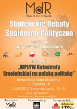 Studenckie Debaty w Lublinie: Temat - katastrofa smoleńska