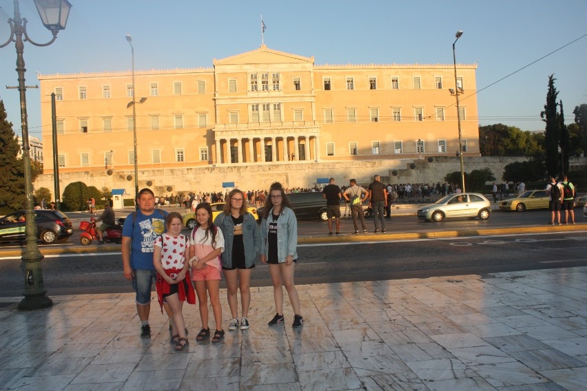 Uczniowie z Pruszcza i Suchego Dębu na wycieczce w Grecji - ZDJĘCIA