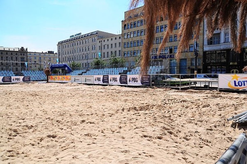 Plaża Wolności w centrum Poznania już gotowa