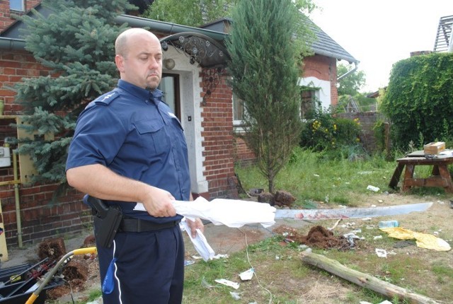 Atak na policjanta w gminie Siedlec, pod Wolsztynem