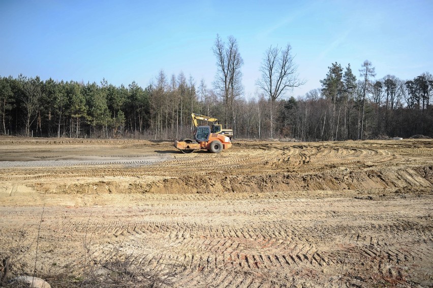 Postępy na budowie odcinka S5 Radomicko - Śmigiel