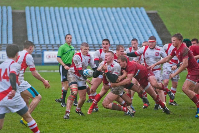 Sroga lekcja rugby w wykonaniu Rosjan