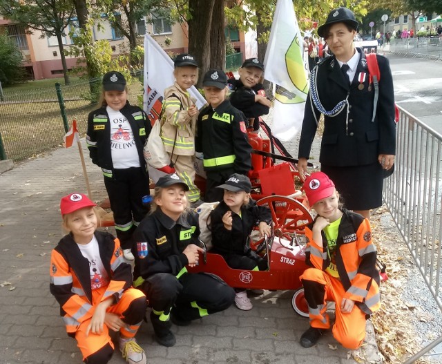 Dziecięca drużyna pożarnicza z Bielewa na Węgrzech