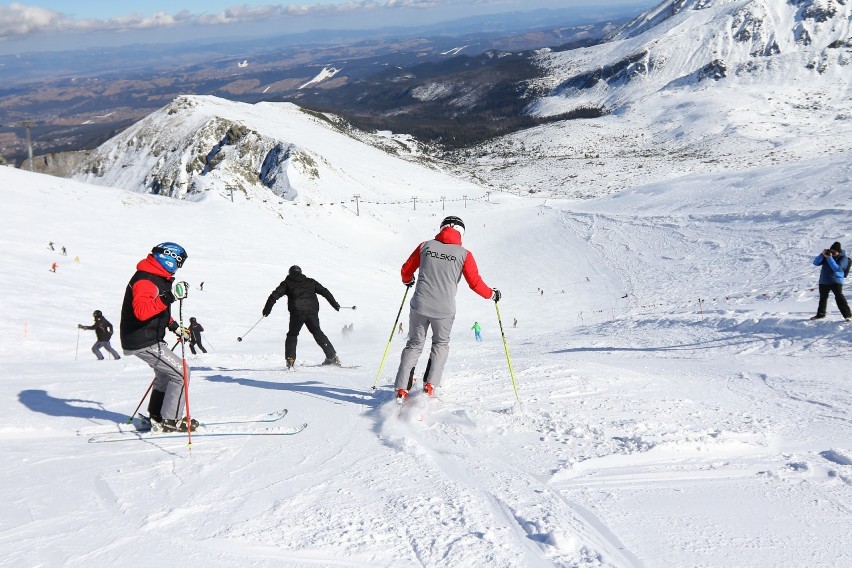 Prezydent Andrzej Duda jeździł na nartach na Kasprowym Wierchu [ZDJĘCIA]