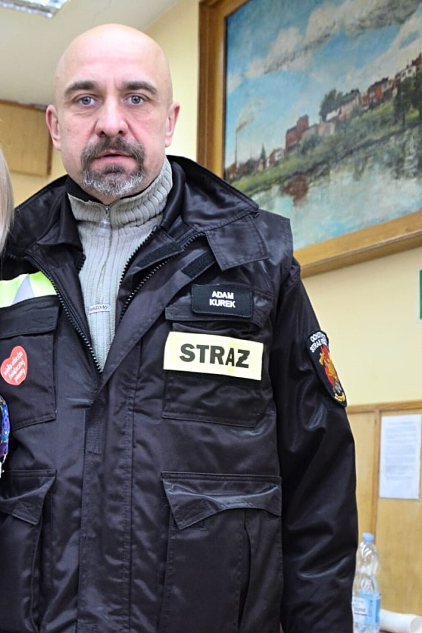 Krwiodawcy - strażacy z OSP z Gminy Rogowo, którzy...