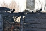 Pożar domu w miejscowości Gródek Kolonia. Zginęły dwie osoby [zdjęcia]