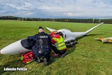  Aeroklub w Zielonej Górze - wypadek szybowca szkoleniowego. Ćwiczenia służb ratunkowych 
