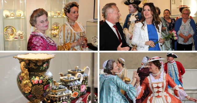 "Porcelana - Jej Wysokość Królowa Stołu" – to tytuł nowej czasowej wystawy muzealnej prezentowanej w Wieluniu. Zobaczcie na zdjęciach, jak było na wernisażu