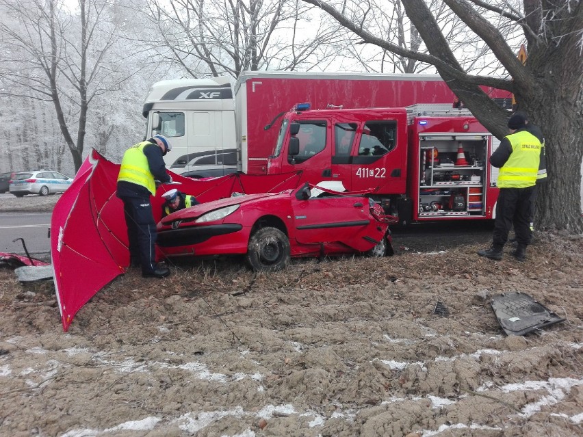 Wypadek miał miejsce 1. lutego o godz. 08.05 w miejscowości...