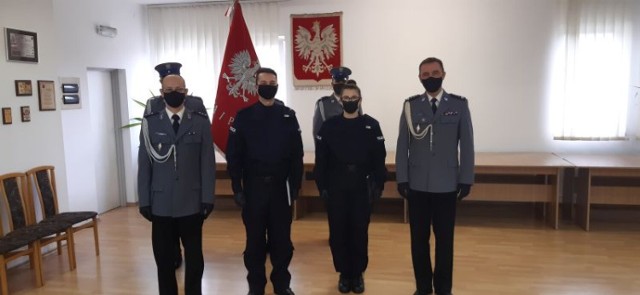 Nowi policjanci złożyli ślubowanie w Głogowie