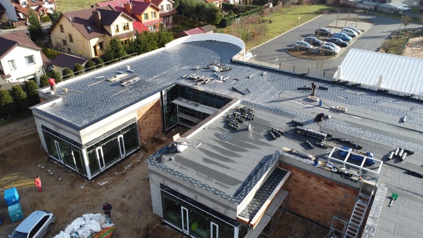 Powstaje przedszkole w Wągrowcu. Jak wygląda postęp prac na placu budowy? 