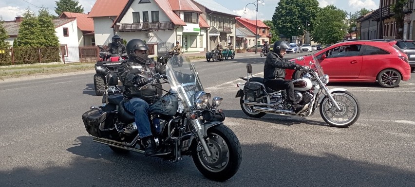 Wielka parada motocykli przejechała ulicami miasta z okazji...