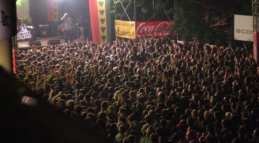 Juwenalia 2011 Kraków: zdjęcia z koncertu reggae East West Rockers i Vavamuffin