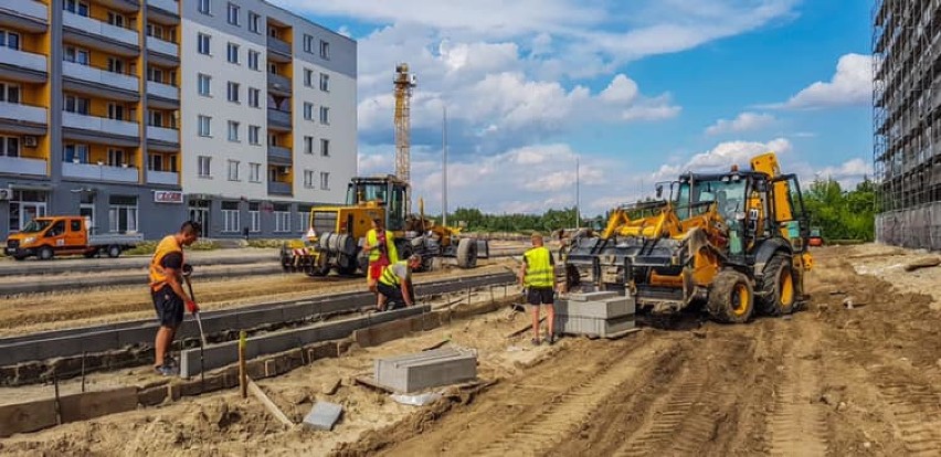 Małpi gaj, przebudowa drogi. Biała Podlaska rozwija się z dnia na dzień! Zobacz zdjęcia