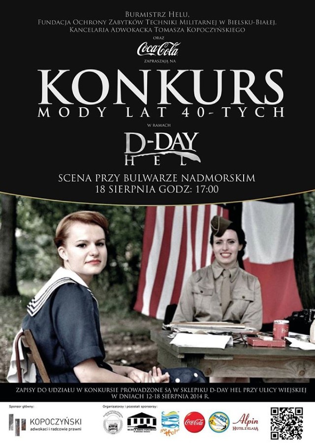 D Day Hel 2014: konkurs mody lat 40.